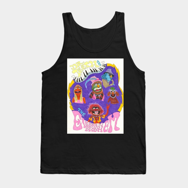 Dr Teeth and the Electric Mayhem Tank Top by Creative Anarchy 